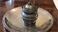 Forbes Silver Co 10 1/2” biscuit jar with 17 1/2”