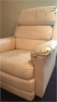 1993 Leather Swiveling Glider/Recliner by Barcal