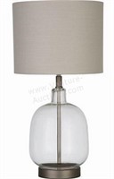 Better Homes Artisan Glass Table Lamp, 22"