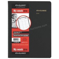 2018 At-A-Glance Weekly Appointment Book/Planner,