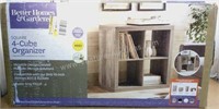 Better Homes 4-Cube Storage Organizer