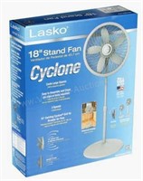 Lasko 18" Stand 3-Speed Fan w/Cyclone Grill