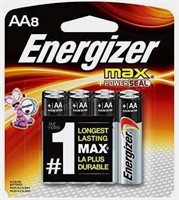 Energizer MAX Alkaline, AA Batteries, 8ct