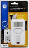 GE Wireless Motion Sensor Alarm w/Key Chain Remote