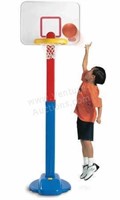 Little Tikes Adjust 'n Jam Basketball Set