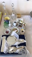 Large Collection incl silver plate dressing table