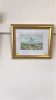 Original painting of Ayr Lighthouse