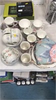 Collection of crockery