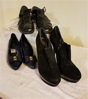 3 pair womens Sz 10 shoes