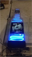 Light ice bottle neon