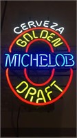 Michelob golden draft 20 x 28 1992