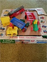 VINTAGE TOY MOBILE AND MISC. TOYS