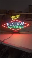 Miller reserve amber ale 33 x 24 1992