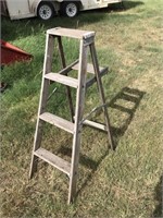 Vintage Wooden Ladder / Decor Only