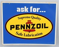 ASK FOR PENNZOIL DS TIN SIGN