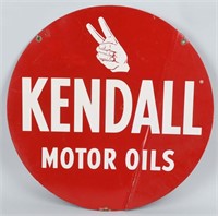 KENDALL MOTOR OILS DS TIN SIGN