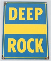 DEEP ROCK PORCELAIN SIGN