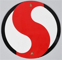 S PORCELAIN SIGN