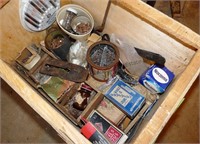 Miscellaneous Lot in a Wood Box