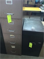 4-drawer File Cabinet &  2-drawer File Cabinet