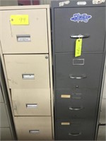 (2) 4-drawer File Cabinets
