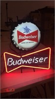Budweiser king of beers bottle cap 22 x 24 1992