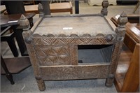 Antique Indian Carved Cabinet