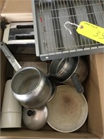 Box of Kitchenware & Cookware