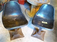 Vintage Fiberglass Chairs x2