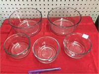 ANCHOR 5 PC. GLASS GROUP