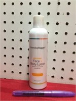 NEW SEALED FACE & BODY LOTION
