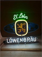 El Leon lowenbrau 1986 27 by 28