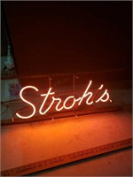 Vintage Strohs new in Box 26 by 12