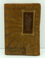 Longfellow's Poems Leather Bound Book - Copyright
