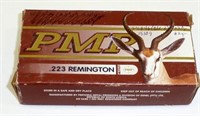 * Box of PMP 223 Remington 55 grain Bullets -