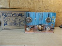 Vintage Copper Tone Betty-Ware w/ Kitchen Unit