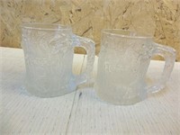 Flinstone Collector Glass Mugs - McDonalds