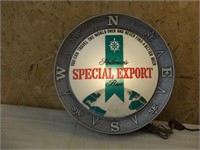 Special Export Lighted Sign - 1974