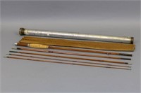 Payne Split Bamboo Fly Rod, 8.6 Ft, 4 Piece With