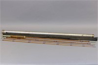 F. E. Thomas 9 Ft Split Bamboo Fly Rod, 3 Piece