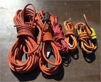 5 Various Sized Extension Cords
