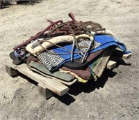 Pallet of Misc Horse Tack