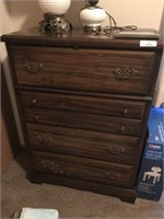 Four Drawer Basset Chest w/Contents