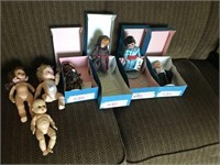 Four Boxed Alexander Dolls
