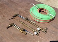 3 Cutting Torches & Oxy/Acetylene Hose