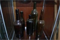 Grouping of 5 assorted whiskey bottles