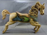 Antique Cw Parker Carousel Jumper Horse