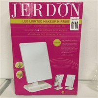 JERDON LED LIGHTED MAKEUP MIRROR