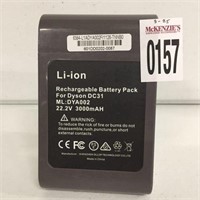 LI-ION RECHARGEABLE BATTERY PACK