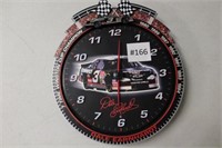 Dale Earnhardt Clock - 7 Time Winston Cup Champion